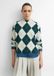 Comma Strickpullover dennengroen