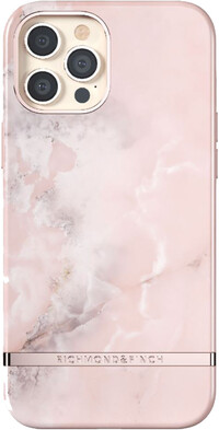 Richmond & Finch Pink Marble Apple iPhone 12 Pro Max Back Cover Roze