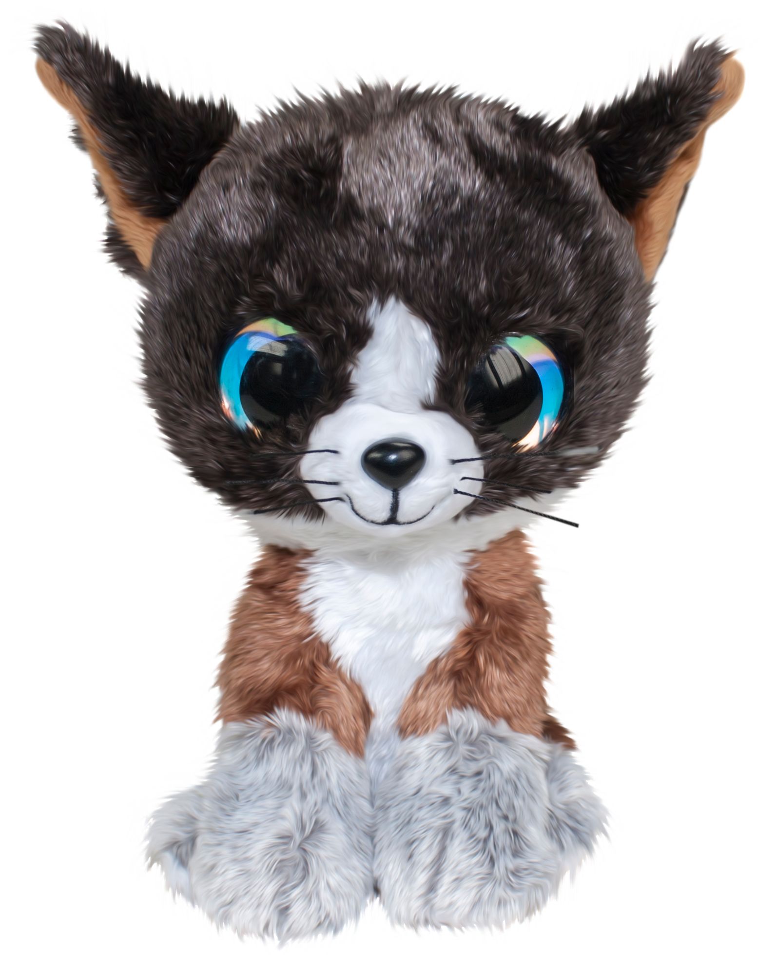Lumo Stars Forest - Knuffel - 24cm - Bruin/Grijs/Zwart