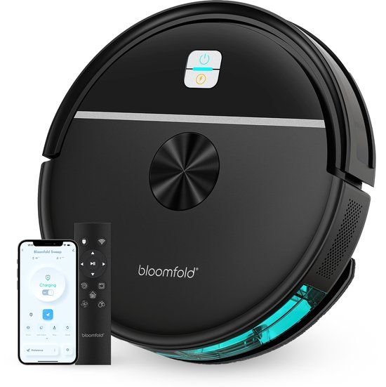 Bloomfold Sweep Robotstofzuiger met Dweilfunctie – Zwart