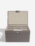 Stackers 3-Set GREY Sieradendoos - Juwelendoos - Sieradenhouder - Sieraden Organizer