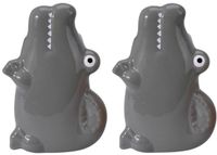 Radiateur humidificateur d'eau - 2x - krokodil - chambre d'enfant - pierre artificielle - 17 cm - humidificateur d'air