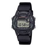 Casio Casio Collection W-220H-1AVEF Horloge - Kunststof - Zwart - Ø 36 mm
