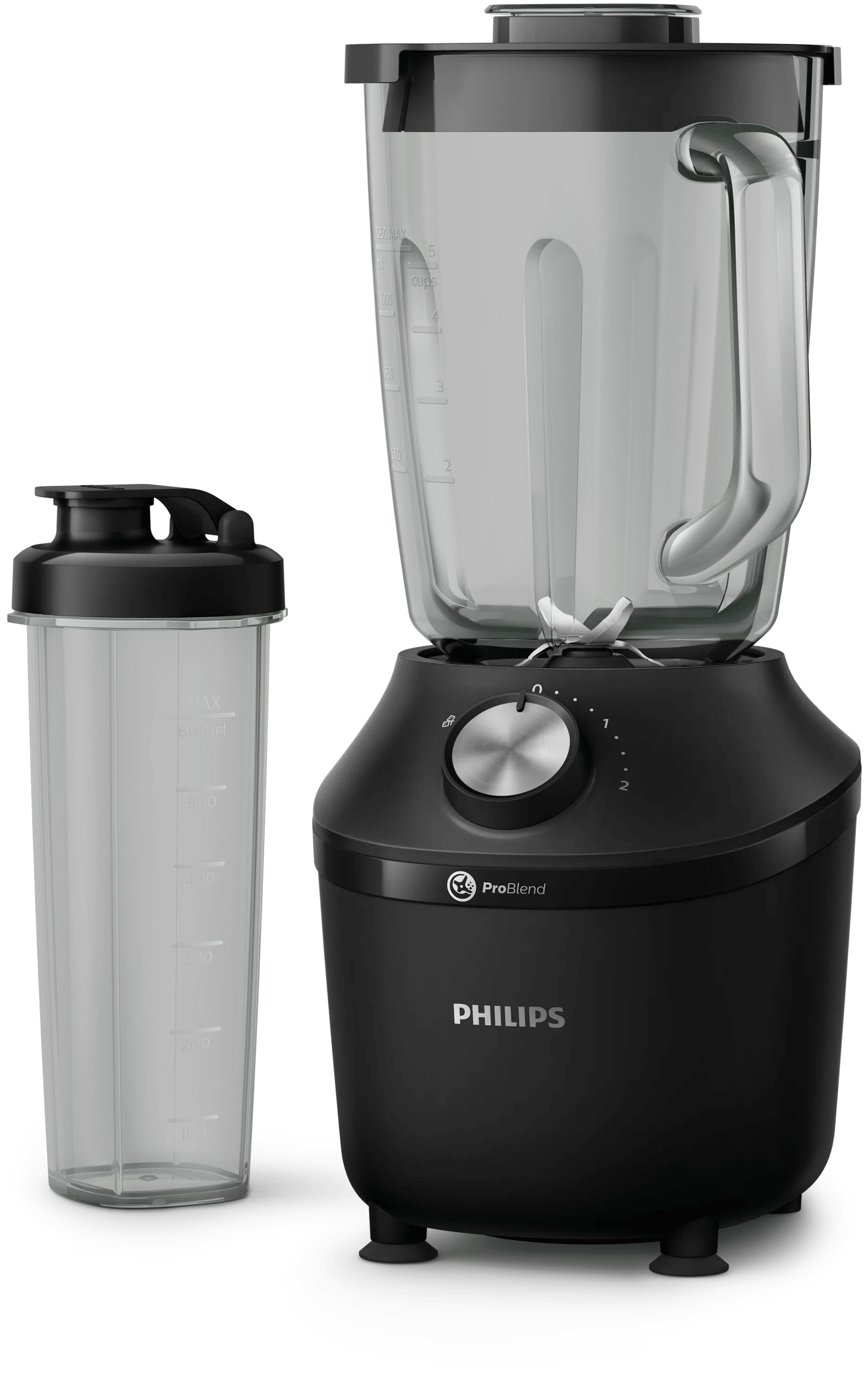 Philips 3000 Series HR2291/41 Blender - 600W - 2 Liter - Zwart