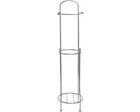 MSV Toiletrolhouder Staand – Vrijstaande Toiletpapierhouder en WC Papierhouder – WC Rol Dispenser 15,3 x 65 cm