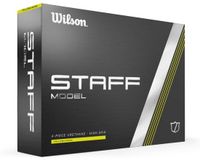 PERSONEEL Wilson Staff Model Golfballen 2024 - Geel - 12 Stuks