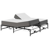 vidaXL Elektrisch Verstelbaar Bedframe Zwart 180 x 200 cm Staal