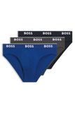 BOSS HUGO BOSS Power briefs (3-pack) - heren slips - blauw - navy - grijs