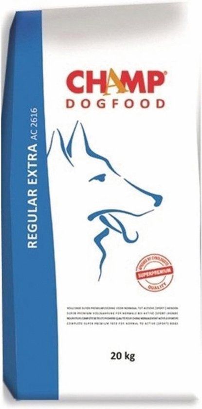 Champ Premium Regular Extra - Adult Dog Food - 20kg