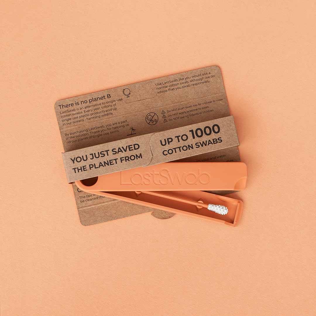 LastSwab Basic Herbruikbaar Wattenstaafje - Oranje