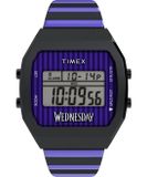 Timex Wednesday T80 TW2Y19500 Horloge - Staal - Multi - Ø 36 mm