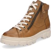 Paul Green dames hoge sneaker cognac