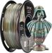 ERYONE Filament TPU 1,75 mm rouleau flexible lot d'impression 3D souple pour imprimante 3D, tolérance : ±0,05 mm, 0,5 kg (0,5 kg) /bobine. noir