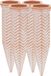 Merkloos Relaxdays Waterdruppelaar - Set van 4 - Terracotta