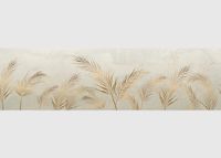 AG Design AWB 8292 Zelfklevende rand gouden bladeren, zelfklevende decoratie voor muren, meubels, behang, wandbekleding en deuren, folie, meerkleurig, breedte 500 cm x hoogte 14 cm