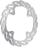 Moto-master Flame Honda 110207 Achterste Remschijf Zilver