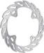 Moto-master Flame Honda 110207 Achterste Remschijf Zilver