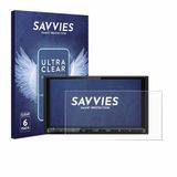 Savvies Screenprotector voor Kenwood DNX9190DABS - Folie Beschermfolie transparant 6 Stuks