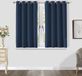 Unyqoos® Rideaux pour enfants, bleu, 175 x 140 cm, set de 2 pièces