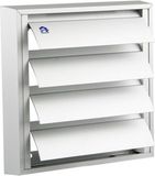 Renson lamellenrooster voor afzuigkap / dampkap – 173 x 173 mm – Opbouwmodel – Aluminium F1 – Type 433S