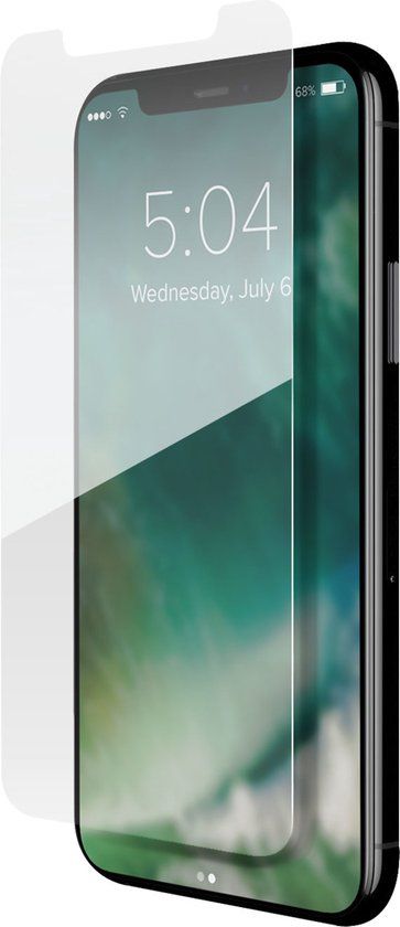 XQISIT Tough Glass CF Glassprotector geschikt voor iPhone 11 Pro Max en XS Max