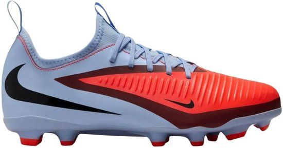 Nike JR Phantom 6 High Academy FG/MG Voetbalschoenen Kinderen Maat 38 Paars/Rood
