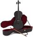 Gear4music Studie 4/4 Cello met koffer, Zwart