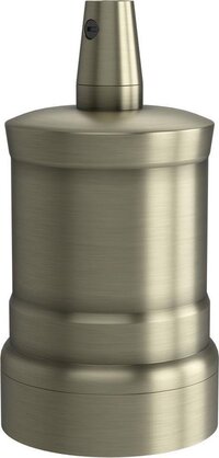 Calex Lamphouder E27 Aluminium Mat Brons