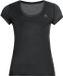Odlo Women's Tank Top Bl Top Crew Neck S/S Active F-Dry Light Eco 141161 Black-2XL