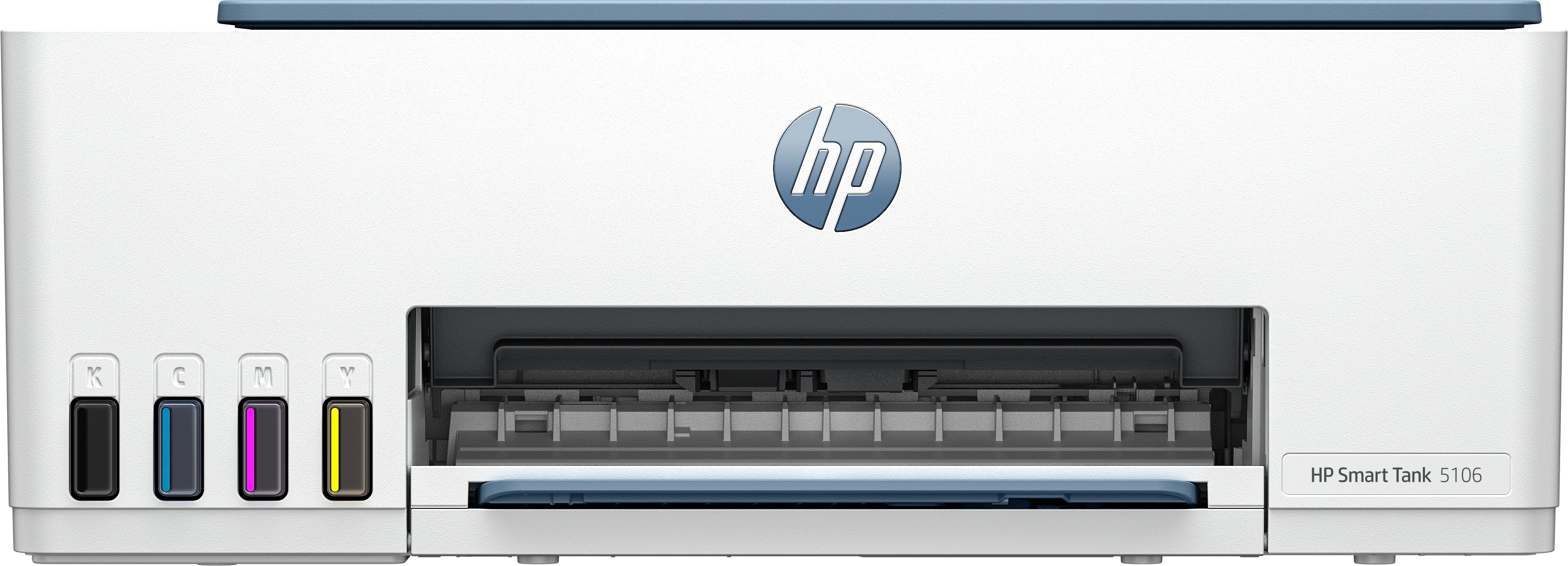 HP HP Smart Tank 5106 All-in-One-printer, Kleur, Printer voor Thuis en thuiskantoor, Printen, kopi&#235;ren, scannen, Draadloos; printertank voor grote volumes; printen vanaf telefoon of tablet; scannen naar pdf