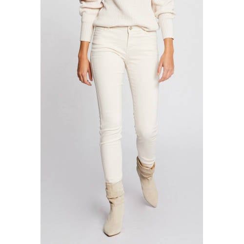 Morgan Low Waist Skinny Jeans - Ecru