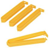 Metaltex Clips on zakjes dicht te maken Polypropyleen (4 Onderdelen)