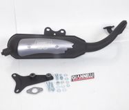 Giannelli Uitlaat voor Yamaha 50 Neos Scooter 31639R Nieuw Noir