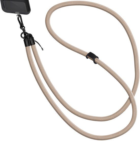imoshion Universeel telefoonkoord one size - Telefoon Ketting - GSM Koord - Beige