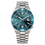 Citizen Tsuyosa Shore NJ0231-56L Horloge - Staal - Zilverkleurig - Ø 40 mm