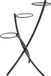 Louis Moulin support de plantes tube pour 3 pots 46x77cm anthracite