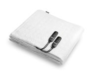Duux Snooze Fleece Elektrisch Onderdeken - 155x200 cm - Wit
