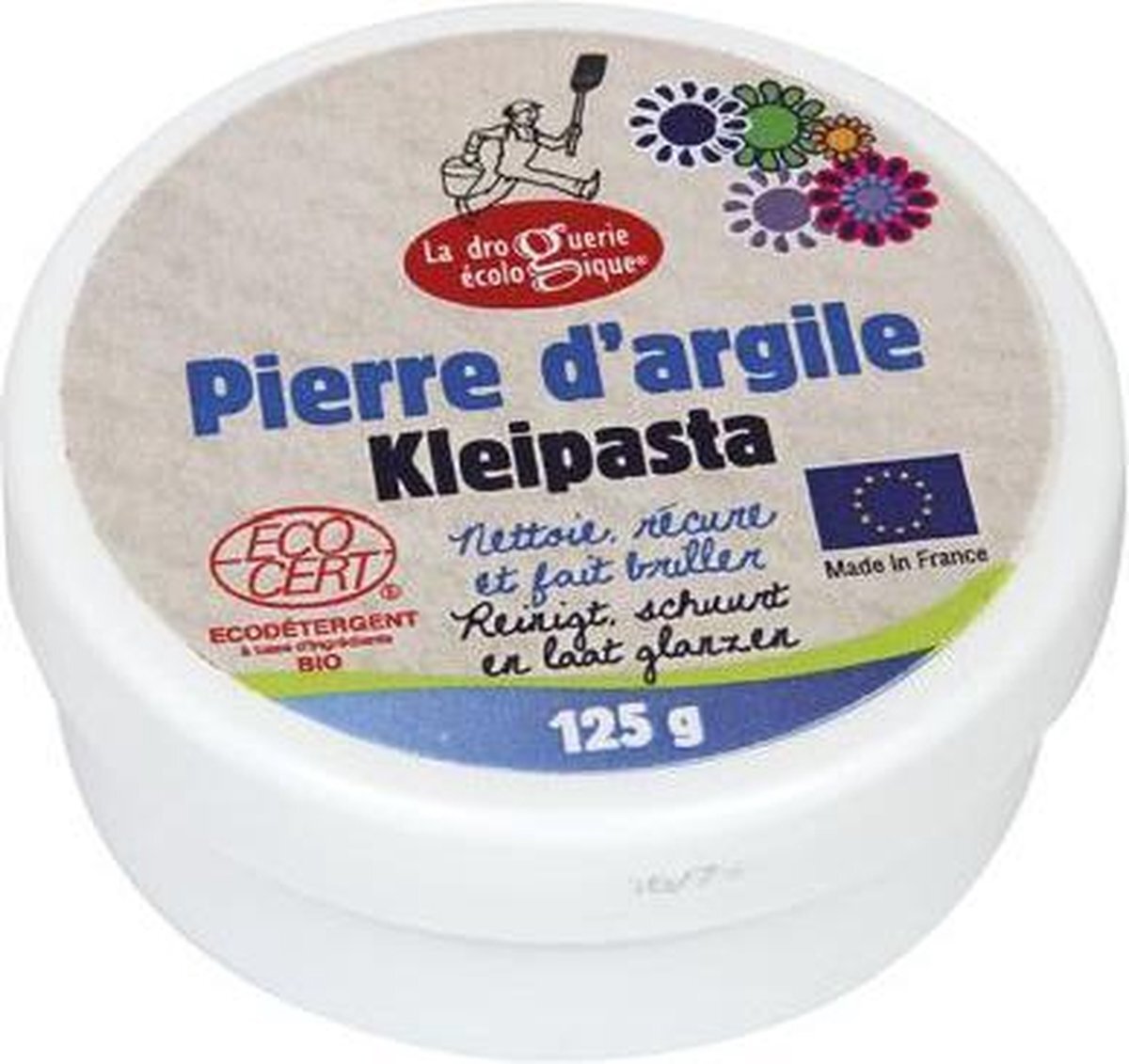 La droguerie Ecologique Kleipasta schuurmiddel - 125 gram gram