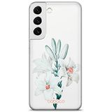ERT GROUP mobiel telefoonhoesje voor Samsung S22 Babaco patroon Flowers 039