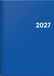 BRUNNEN 1079661037 Buchkalender Mod. 796 2027 A5, Kunststoff, blau