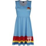 Star Wars Disney Midi-jurk Retro Blauw S tot M Vrouwen