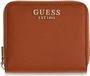 GUESS Danielle SLG Zip Around Wallet Ginger oranje