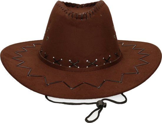 Guirca Cowboy Hoed Dallas - Bruin - Volwassenen