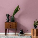 Livingwalls Famous Garden 393539 Unitapetbehang, paars/roze, vliesbehang, 10,05 m x 0,53 m, Made in Germany