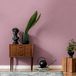 Livingwalls Famous Garden 393539 Unitapetbehang, paars/roze, vliesbehang, 10,05 m x 0,53 m, Made in Germany