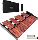VEVOR Glockenspiel, 25 Noten, Professioneel Houten Xylofoon-Percussie-Instrument met 4 Stokken, 1200D Oxford Draagtas