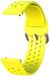 Strap-it Samsung Galaxy Watch 4 Classic 46mm bracelet en silicone avec trous - jaune