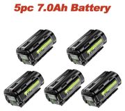 StarTech 40V vervangingsaccu - OP4050/RY40200 - 7,0Ah (7000mAh) - Lithium-ion - Set van 5 - Grijs