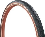 Dresco Buitenband Metro Elite - Bandenmaat 28 x 1.75 – ETRTO maat 47-622 – Anti lek band met Anti Puncture System (APS) – Met 3mm brekerlaag - Veilige reflectie - Lage rolweerstand – Zeer hoge lekbestendigheid - Optimale grip – Zwart/Bruin