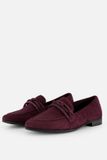 Marco Tozzi Instappers rood Suede - Maat 39